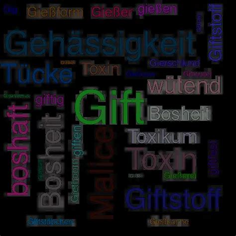 gift synonym|anderes wort für gift.